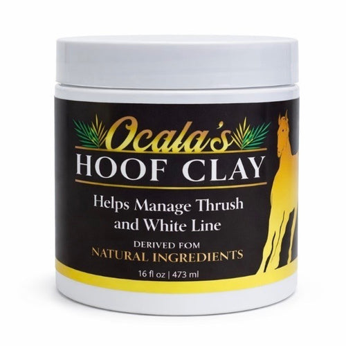 Ocala's hoof clay helps to manage thrush&white line