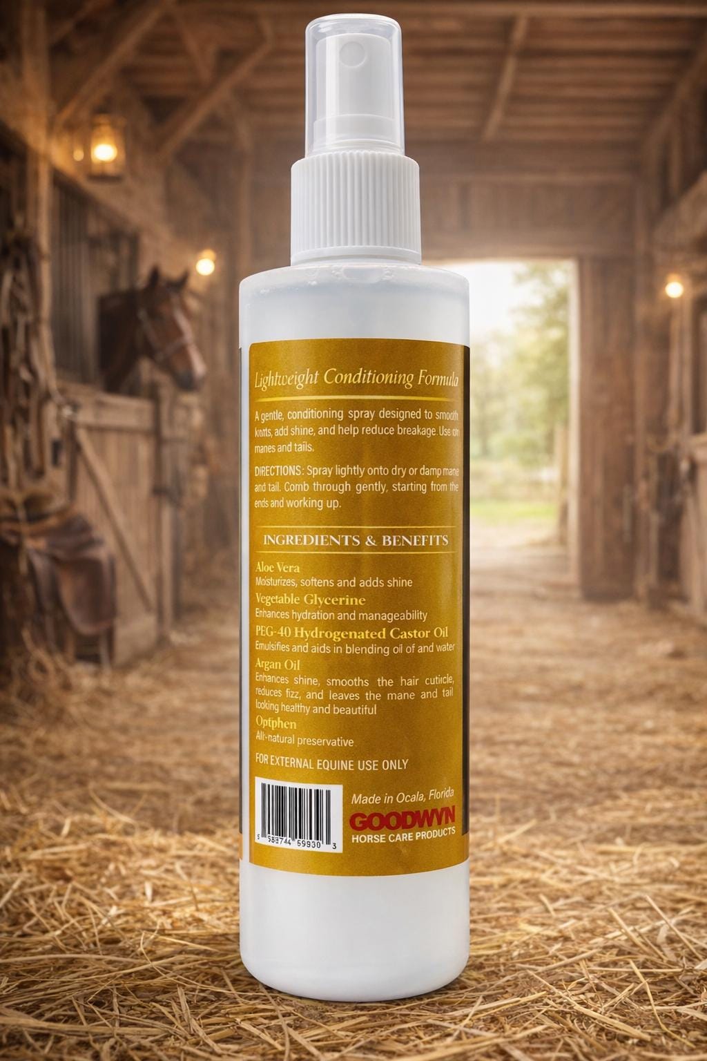 Ocala's Mane & Tail Detangler